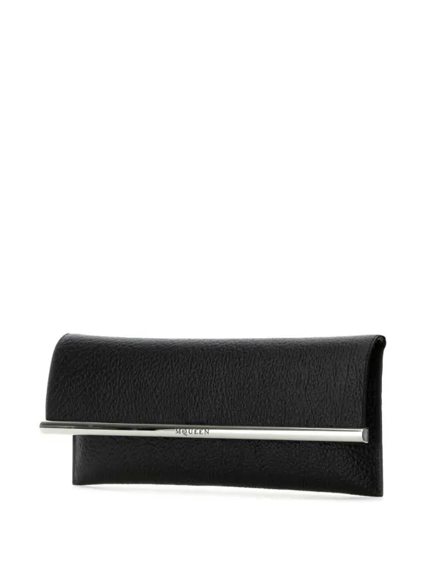 ポーチ Alexander MCQueen CROSS-B LONG CLUTCH 813332 Alexander McQueen Cross B-Long Clutch Bag | Black | FARFETCH