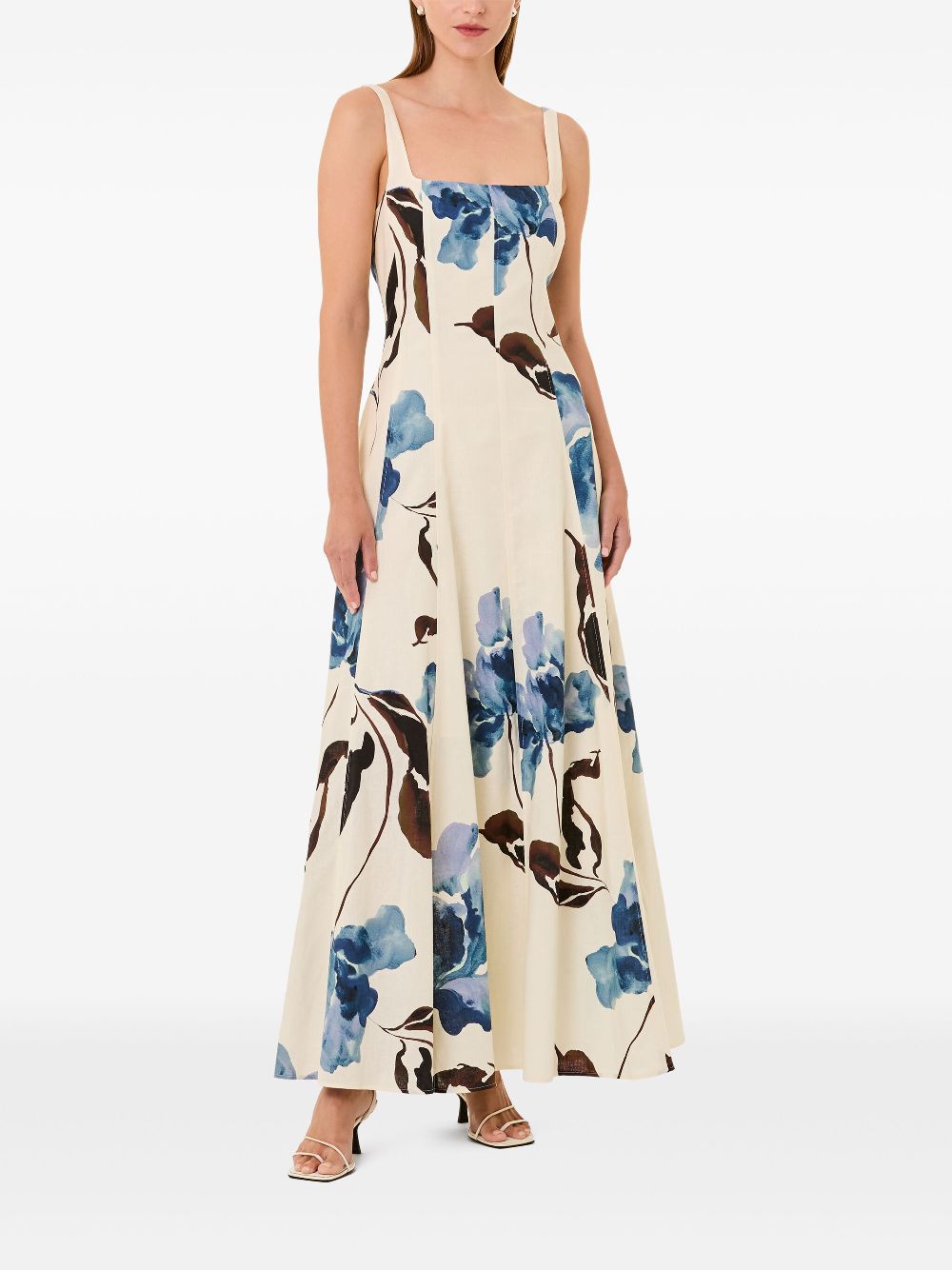 Nicholas Athena maxi dress - Wit