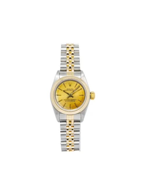 Montre Oyster Perpetual 24 mm pre-owned - Rolex - Modalova