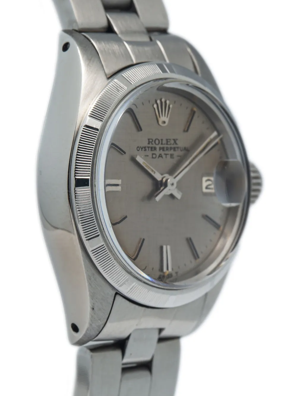 Pre-owned Rolex Oyster Perpetual Date 26mm In Neutrals