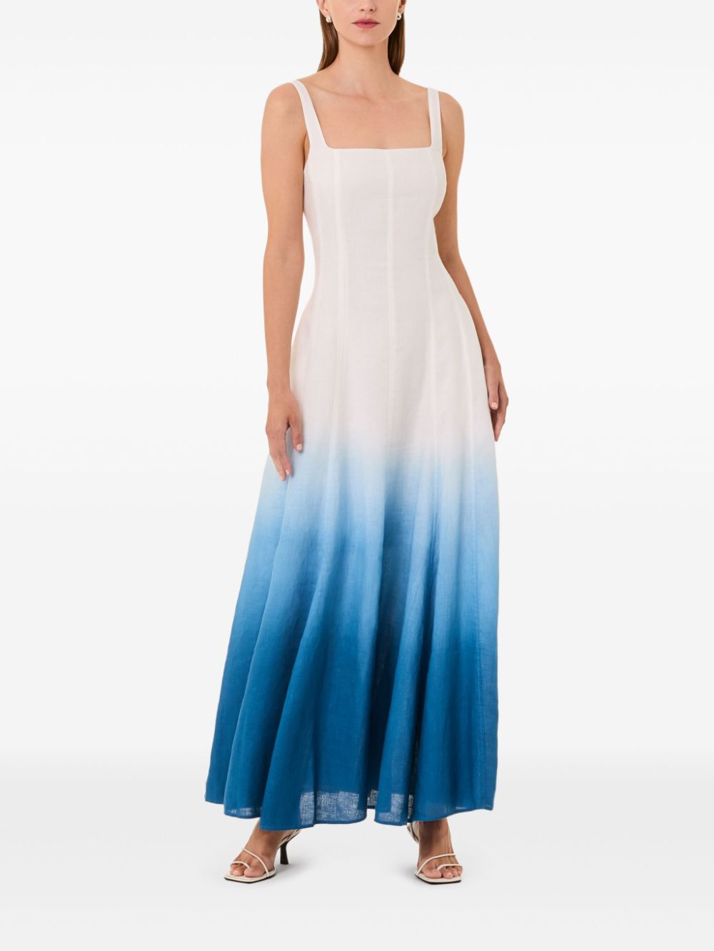 Nicholas Athena maxi dress - Wit