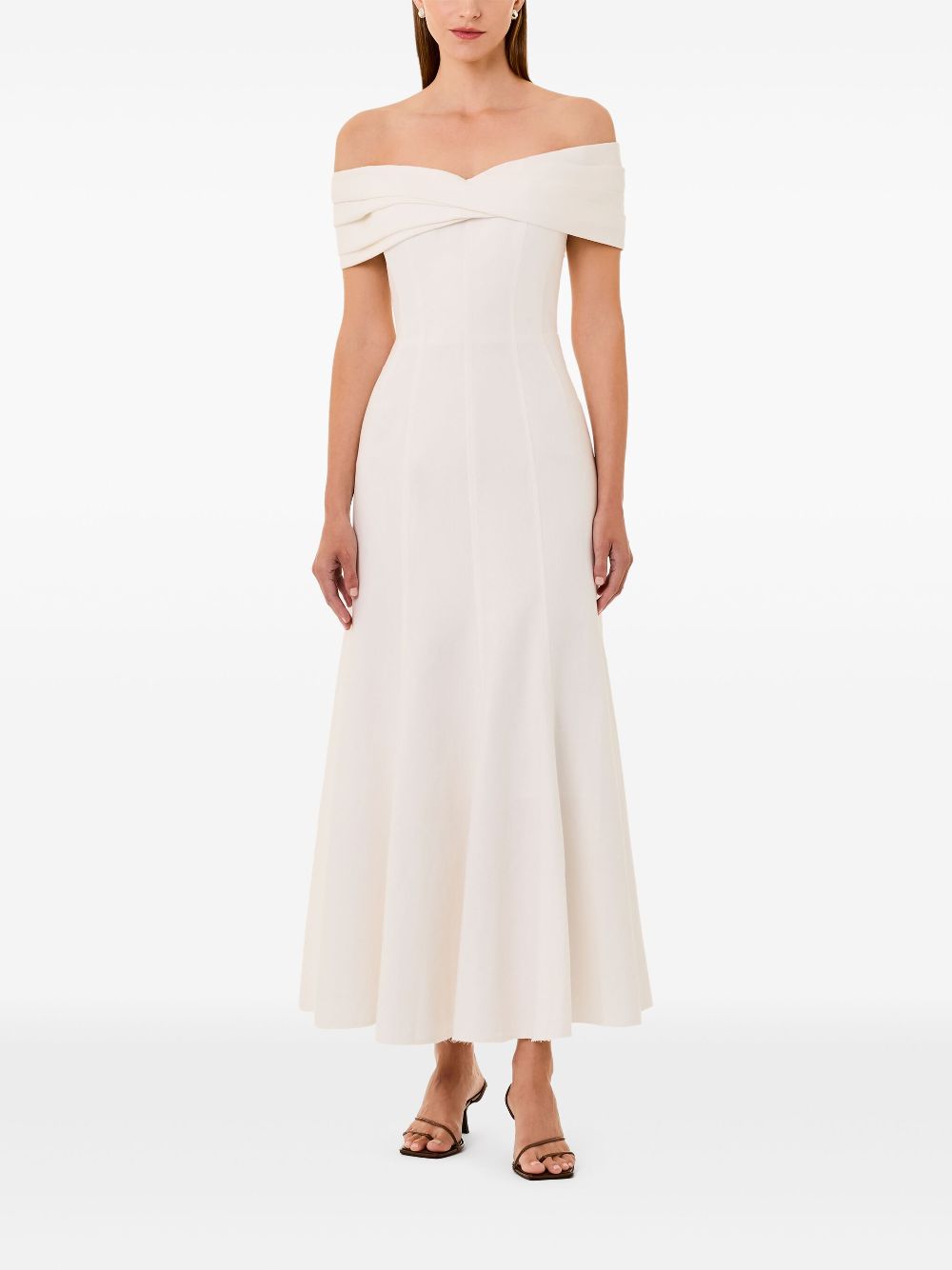 Nicholas Ariana maxi dress - Wit