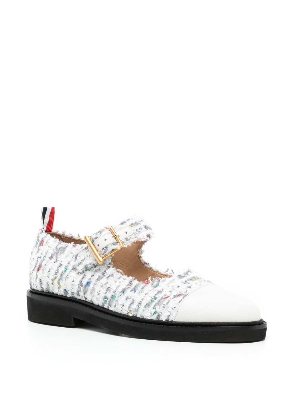 Thom Browne buckle fastening shoes - Grey