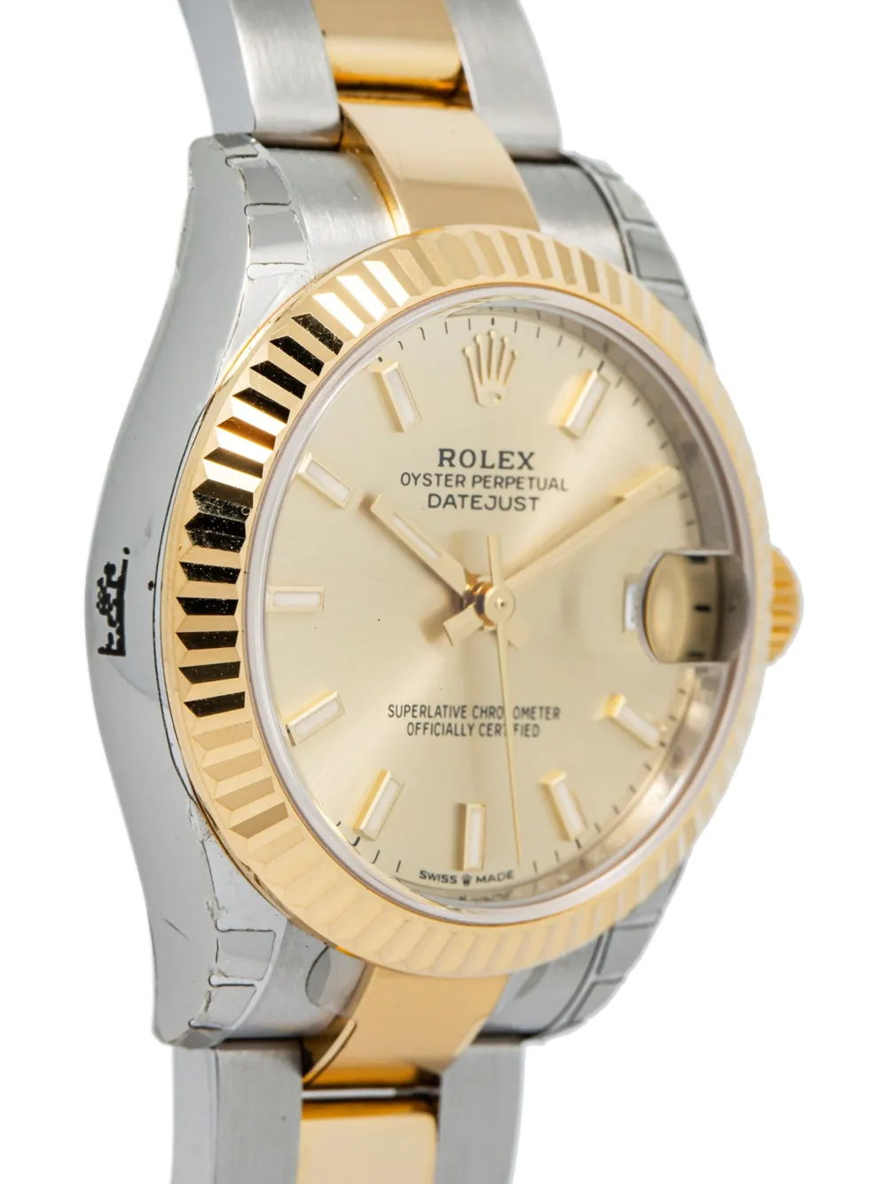 Pre-owned Rolex Datejust 31mm In Gold