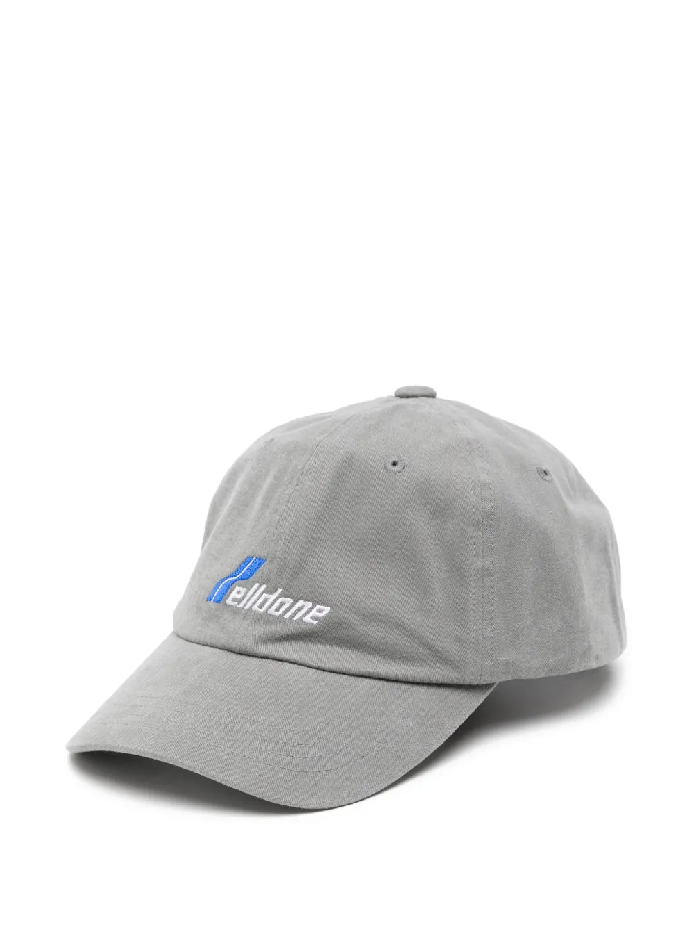 logo-embroidered cap