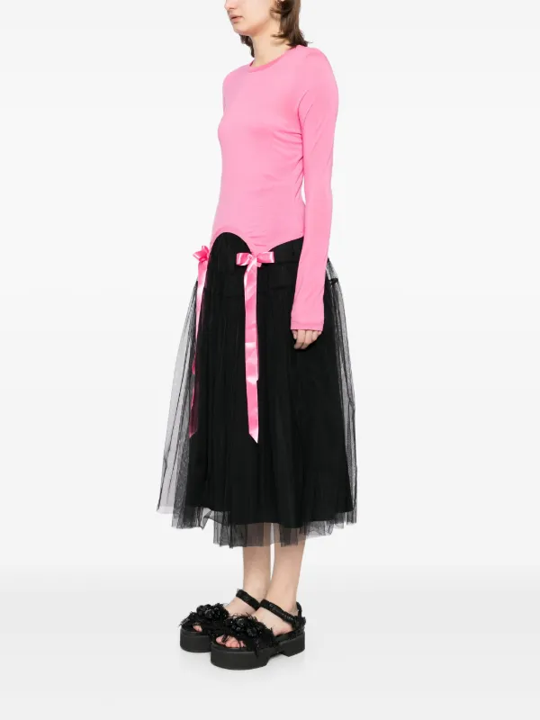 Simone Rocha ロングTシャツ | ピンク | FARFETCH JP