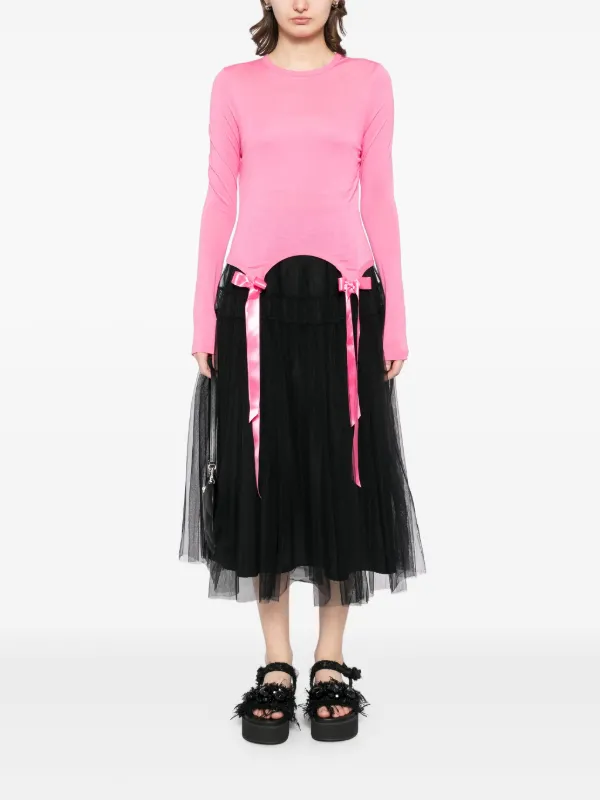 Simone Rocha ロングTシャツ | ピンク | FARFETCH JP