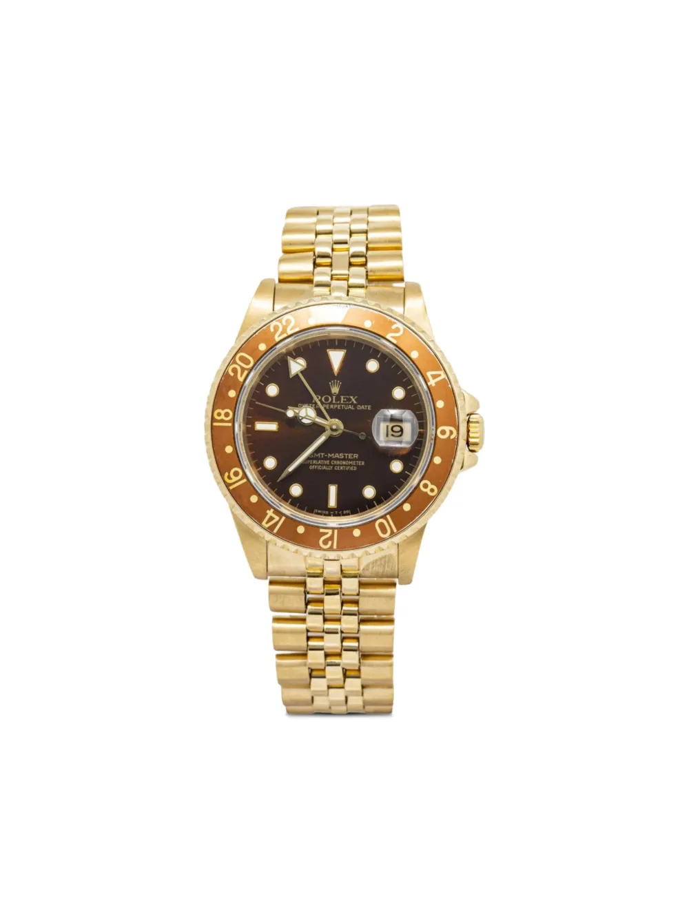 Rolex プレオウンド GMTマスター 40mm - ブラウン Rolex プレオウンド GMTマスター 40mm - ブラウン