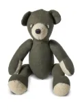 Readymade logo-patch teddy bear - Green