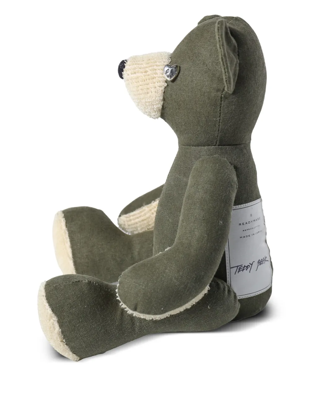 Readymade Logo-patch Teddy Bear In Green