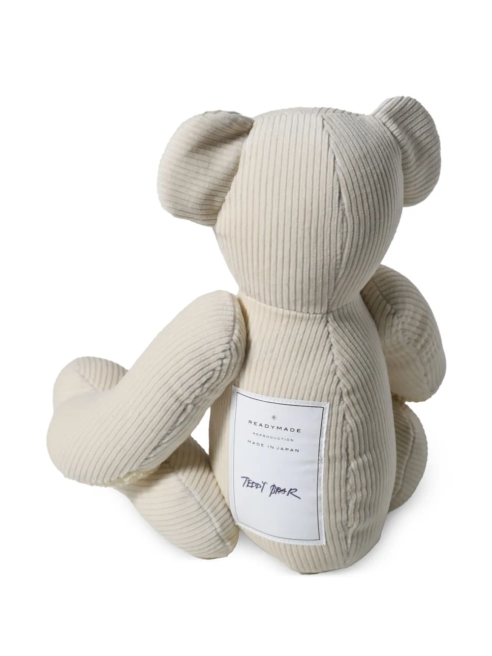 Readymade Logo-patch Teddy Bear In White