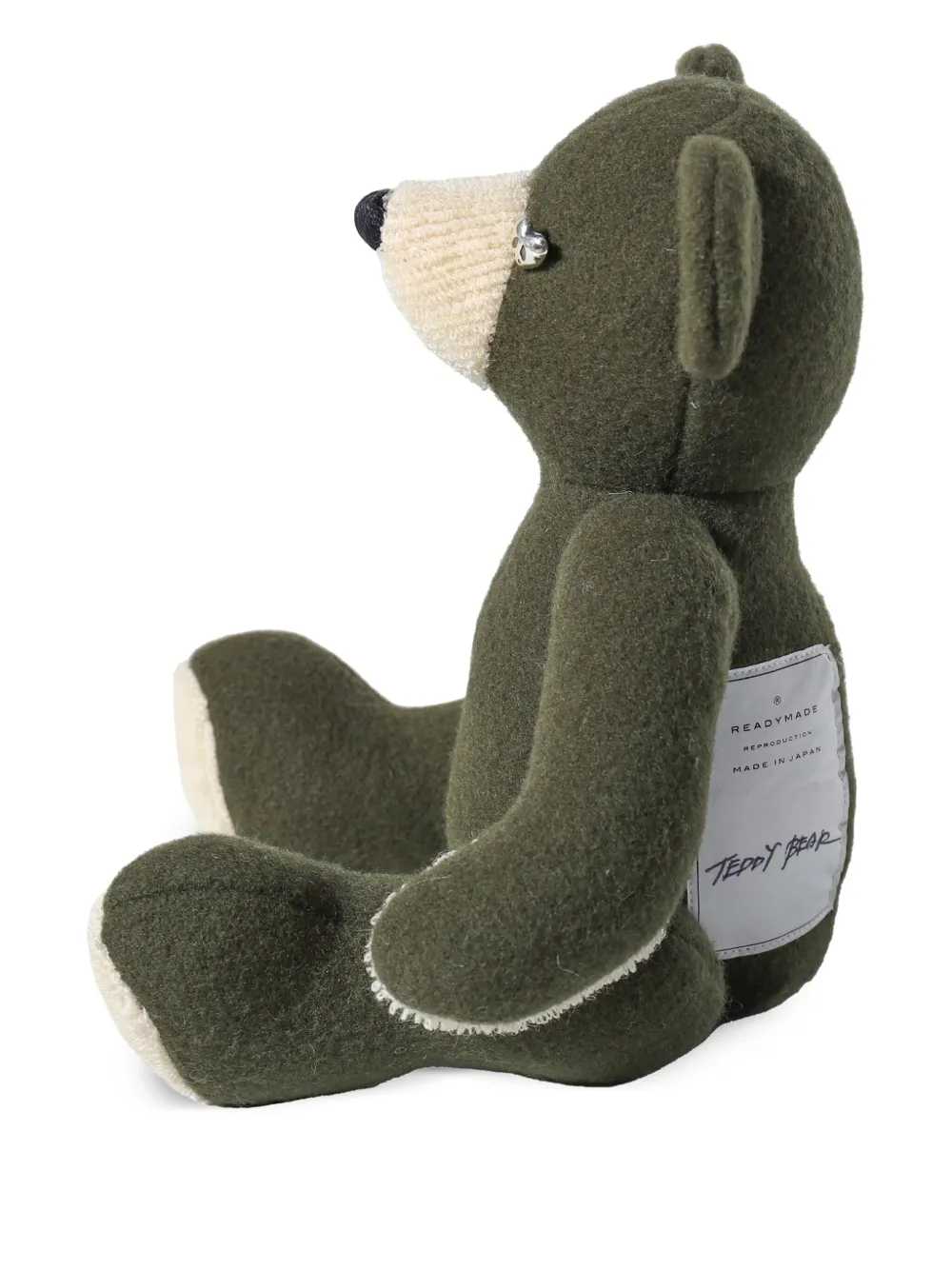 Readymade Logo-patch Teddy Bear In Green