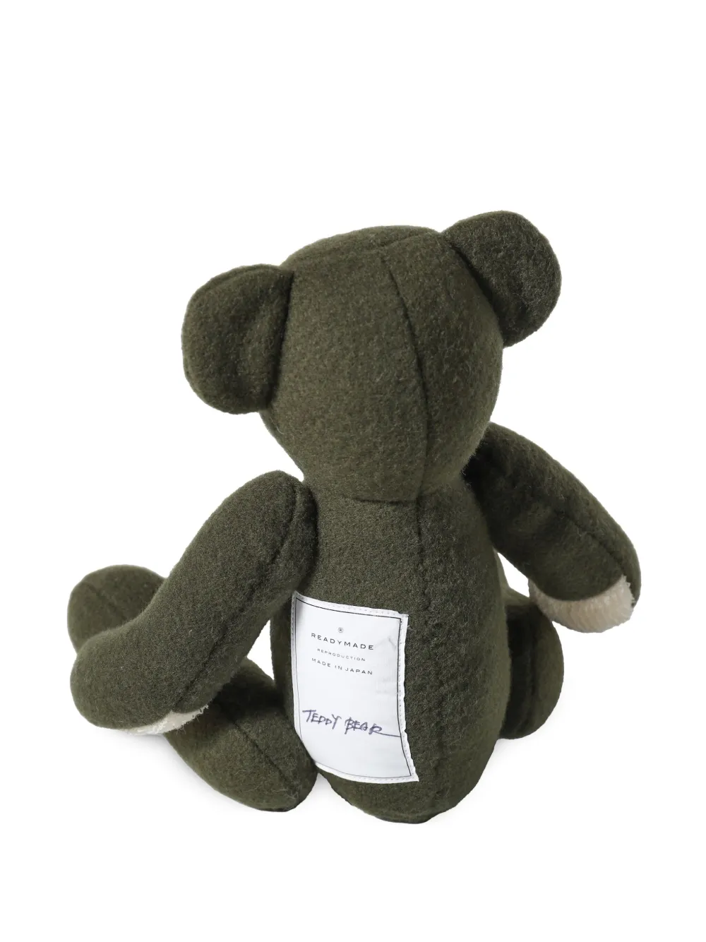 Readymade Logo-patch Teddy Bear In Green