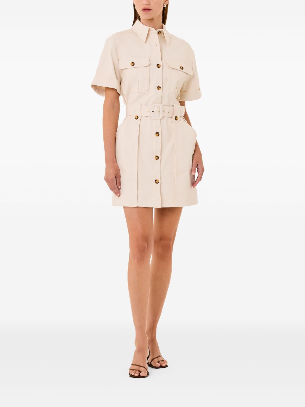 Nicholas Angela mini dress - Beige