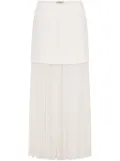 Nicholas Talia maxi skirt - White