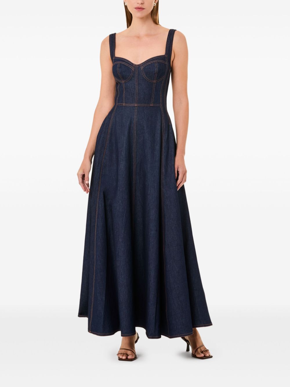 Nicholas Anya maxi dress - Blauw