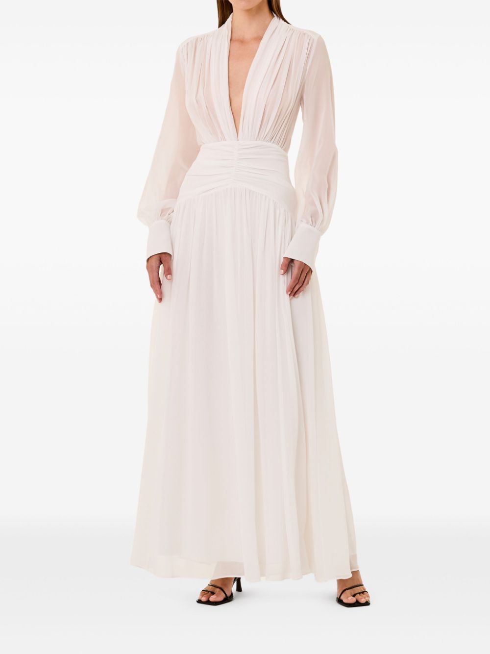 Nicholas Jocelyn maxi dress - Wit