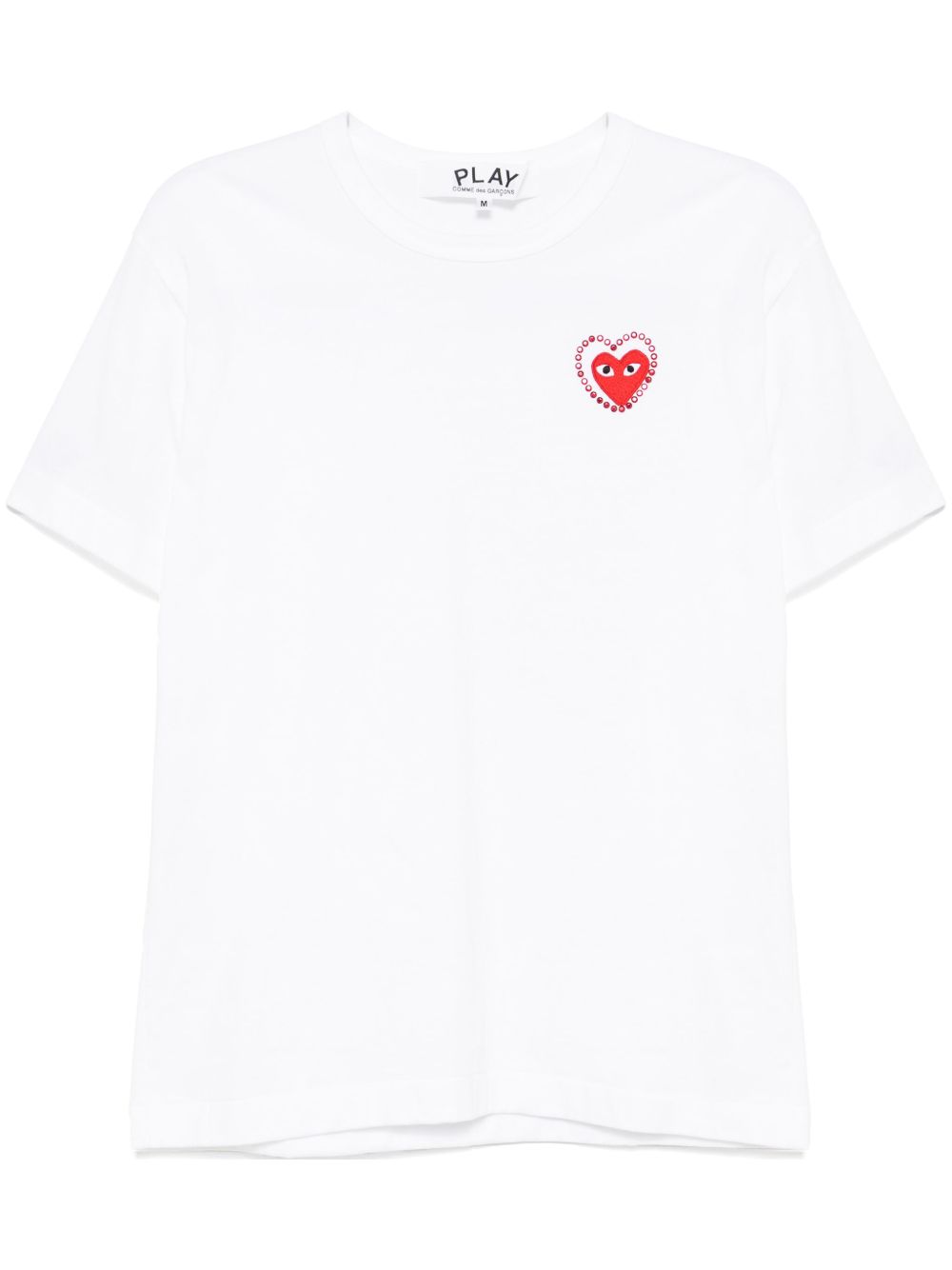 Comme Des Garçons Play logo patch T-shirt