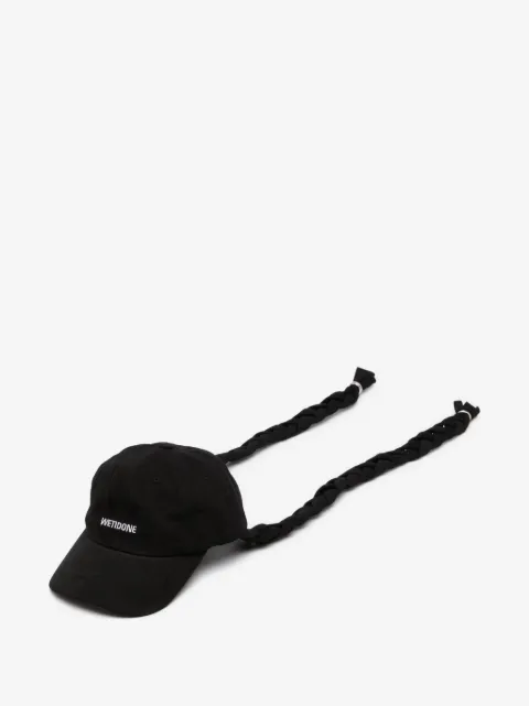 We11done logo-embroidered cap