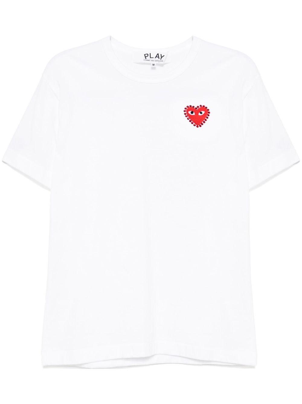 Comme Des Garçons Play logo patch T-shirt