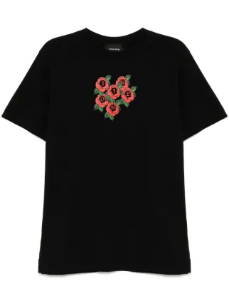 Simone Rocha フローラル Tシャツ | ブラック | FARFETCH JP