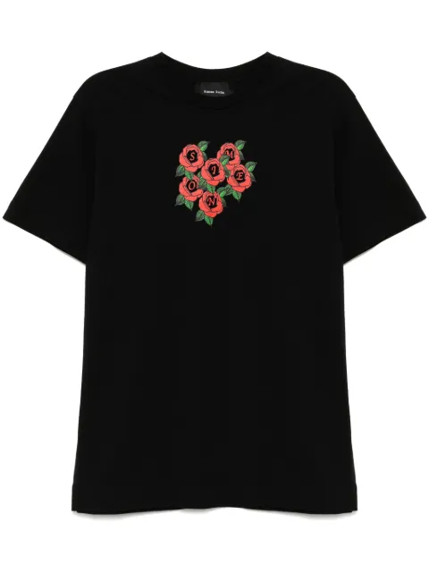 Simone Rocha floral print T-shirt