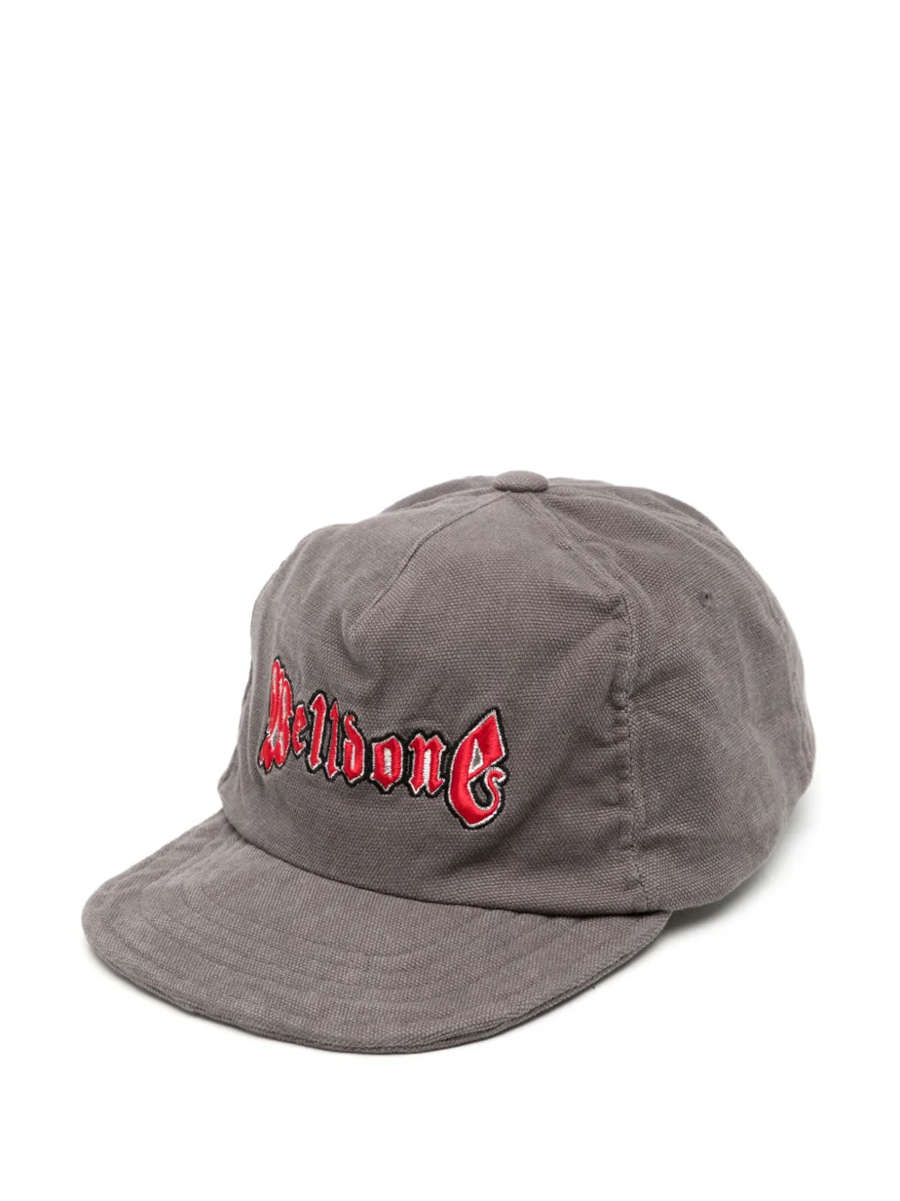 logo-embroidered cap