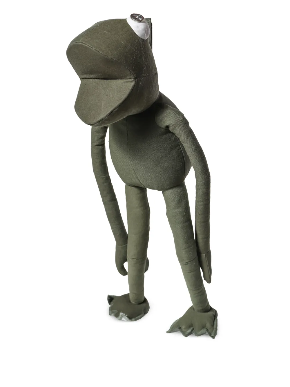 Readymade Frogman Figurine In Green