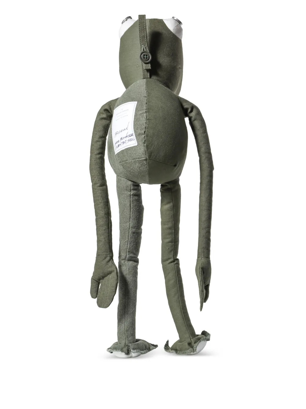Readymade Frog Stuffed Toy In Green