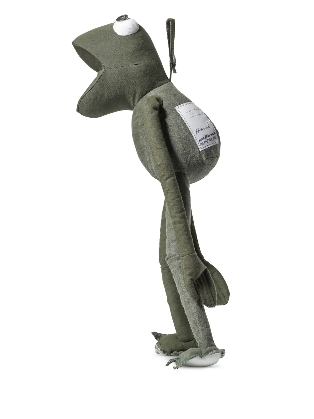 Readymade Frog Stuffed Toy In Green