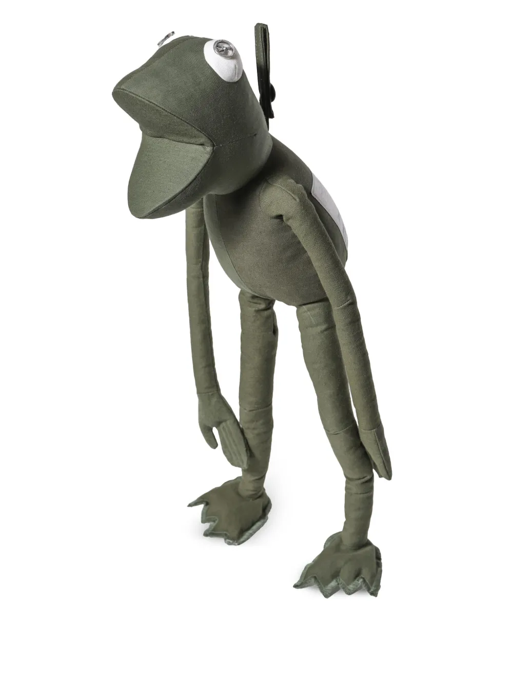 Readymade Frogman Figurine In Green