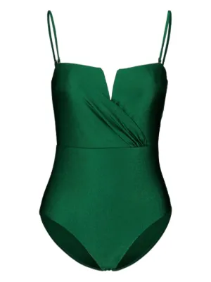 ★Zimmermann★ ベルト付き ワンピース 水着/ミント Golden belted floral swimsuit in multicoloured - Zimmermann