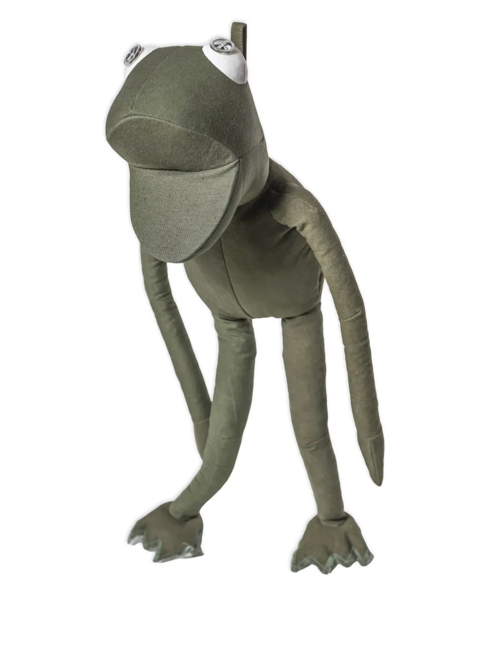 Readymade Frogman Figurine In Green