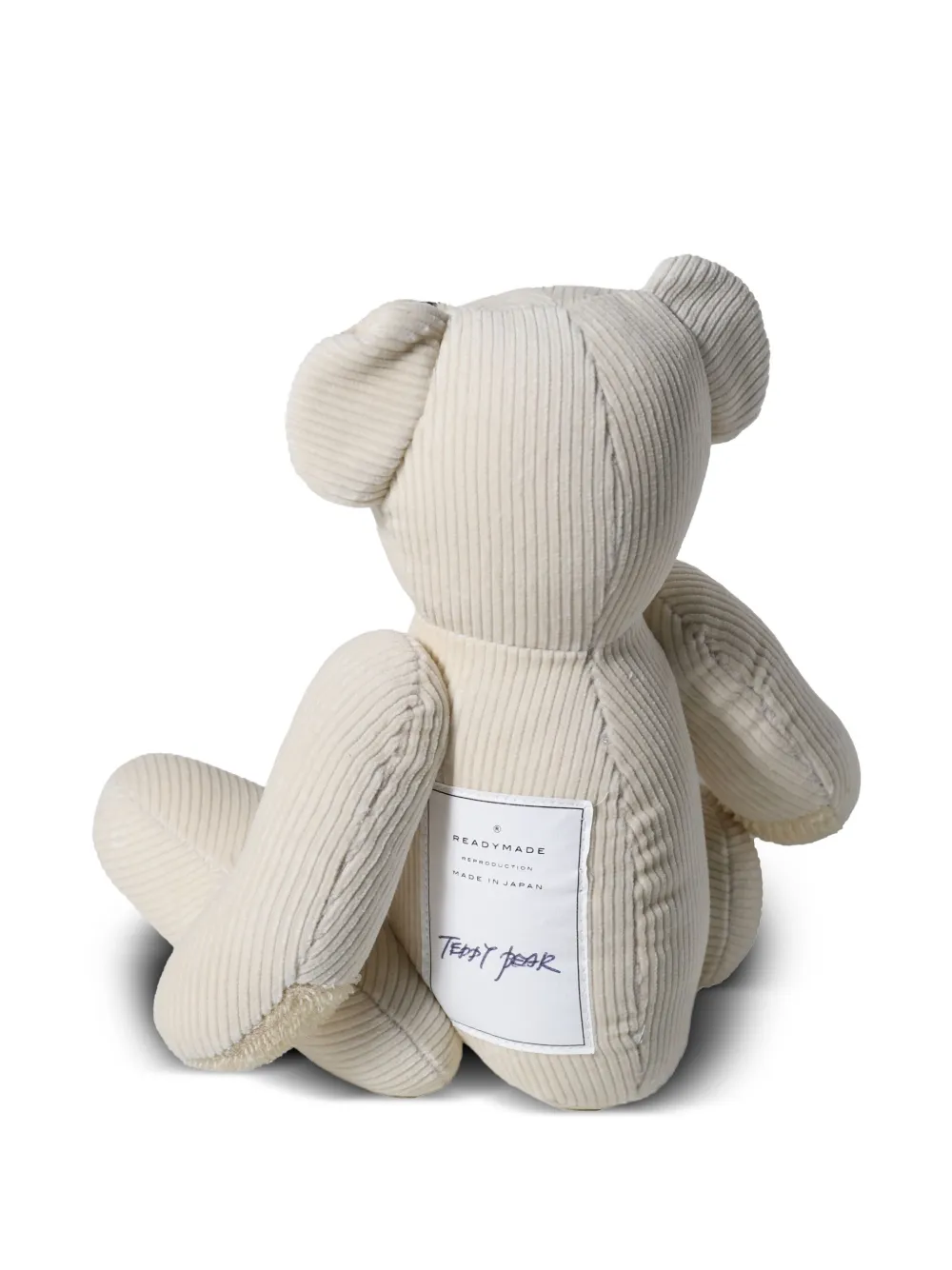 Readymade Logo-patch Teddy Bear In White