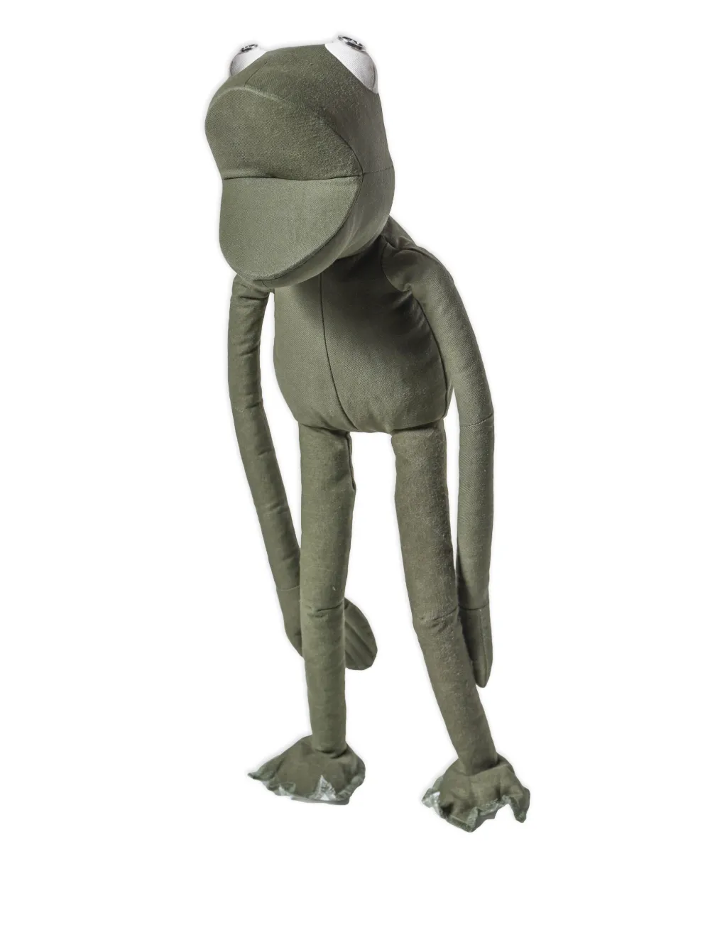 Readymade Frogman Figurine In Green