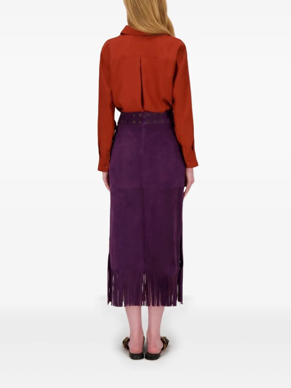 PAULA CAMPFIRE MIDI SKIRT