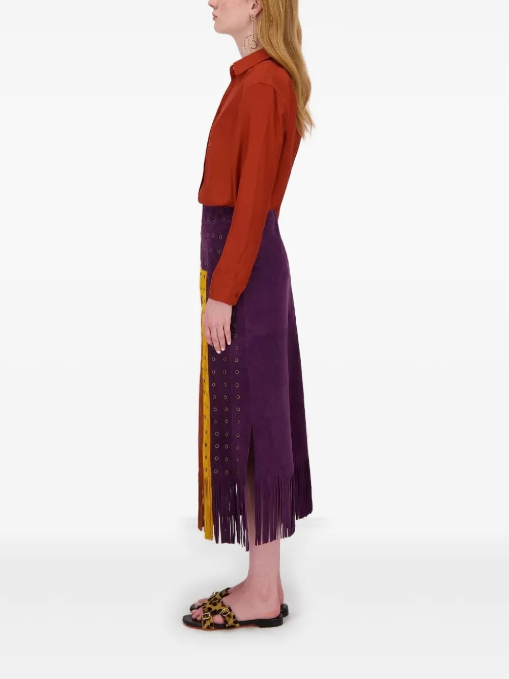 PAULA CAMPFIRE MIDI SKIRT