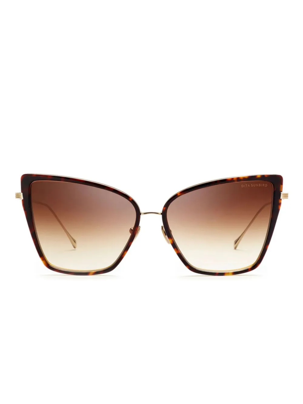 Dita Eyewear Sunbird zonnebril met schildpadschild-effect Bruin