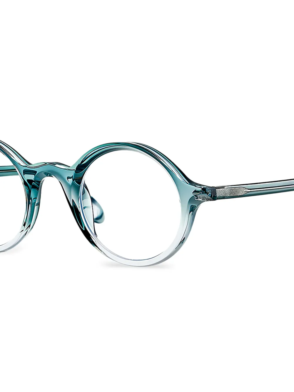 Theo Eyewear round-frame glasses - Blauw