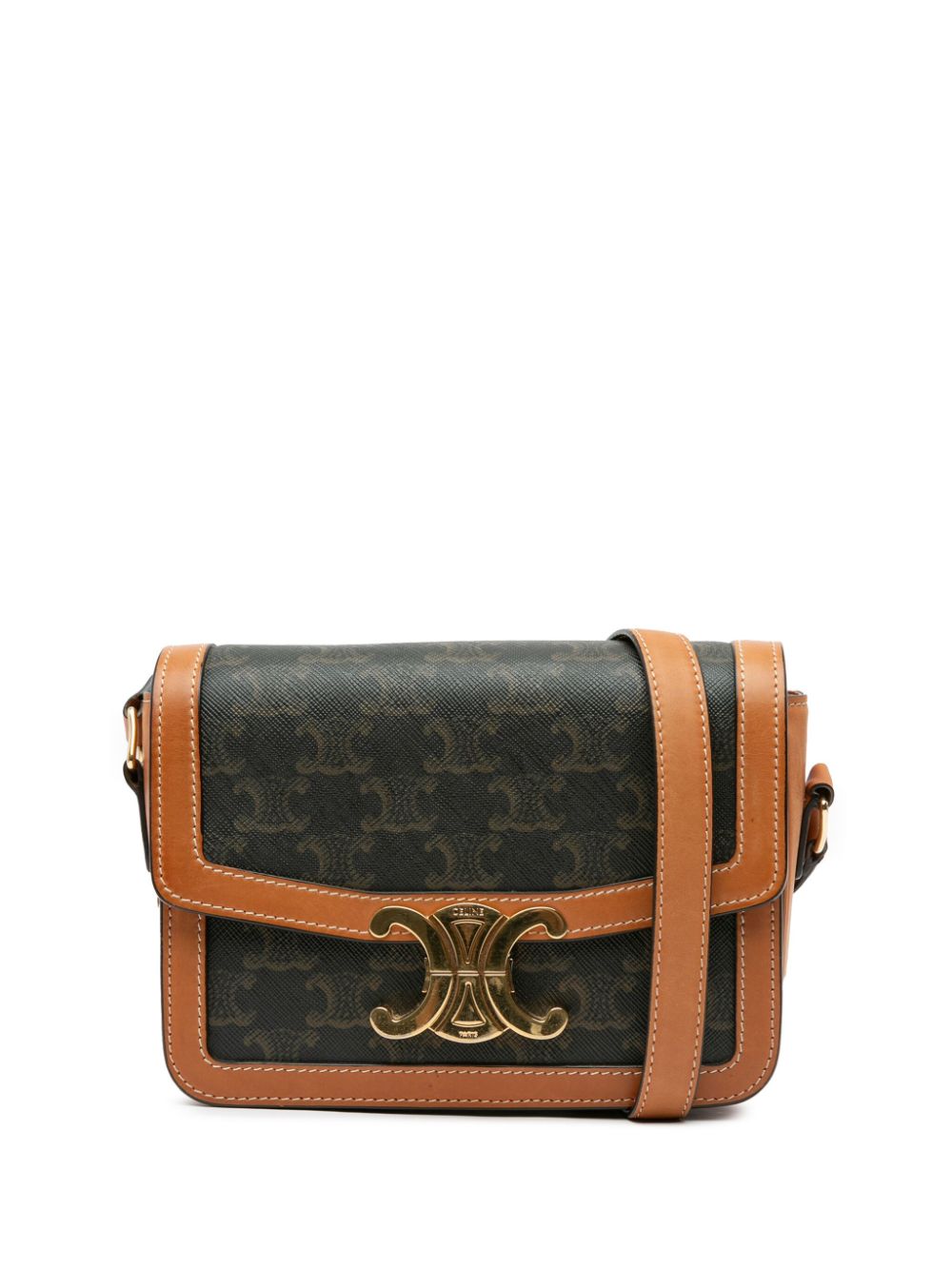 2020 Teen Coated Canvas Triomphe crossbody bag