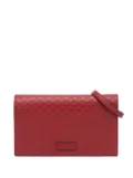 Gucci Pre-Owned 2000-2015 Microguccissima Wallet on Strap crossbody bag - Red