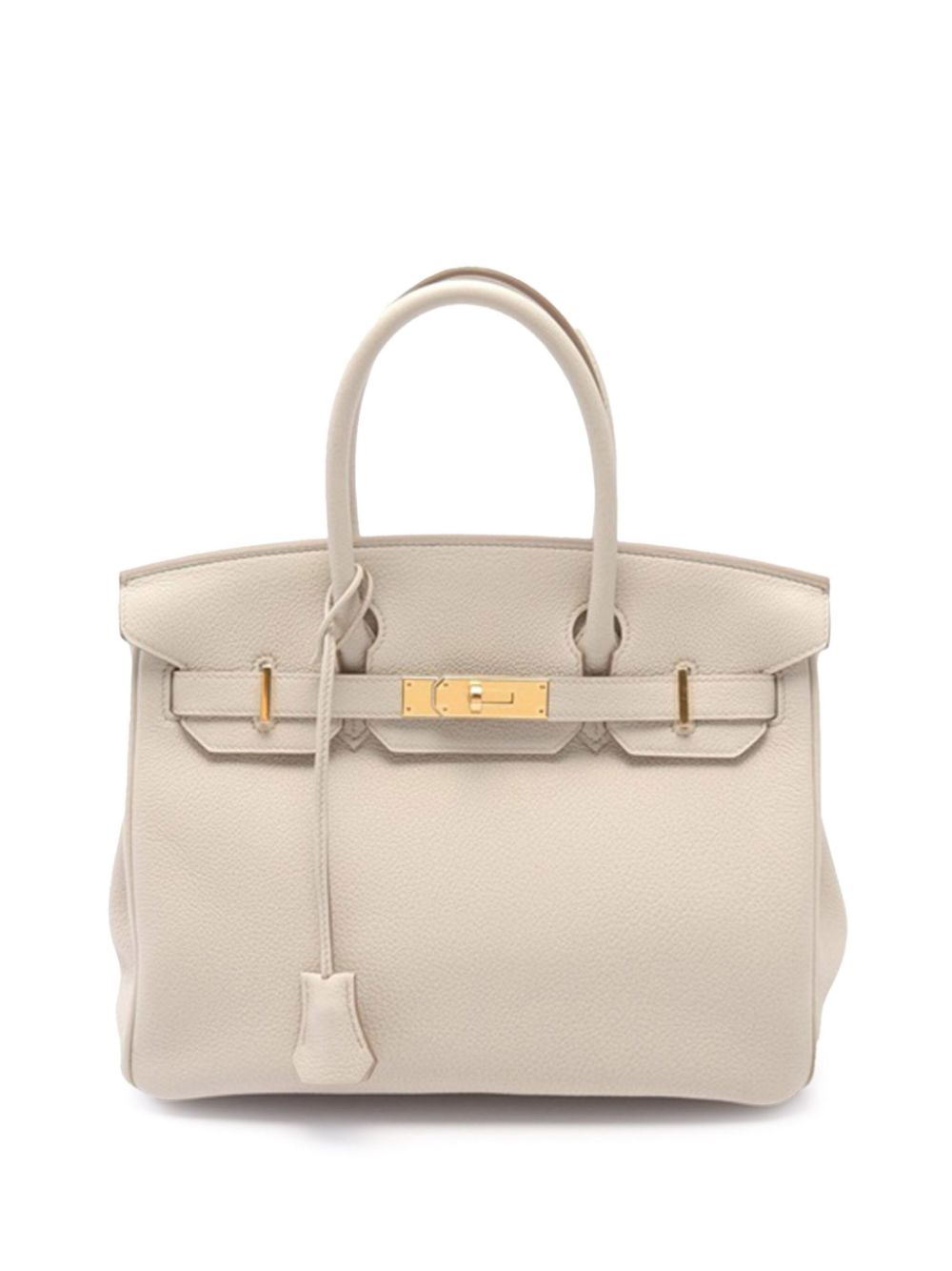 Hermès Pre-Owned 2024 Togo Birkin Retourne 30 handbag - Grey