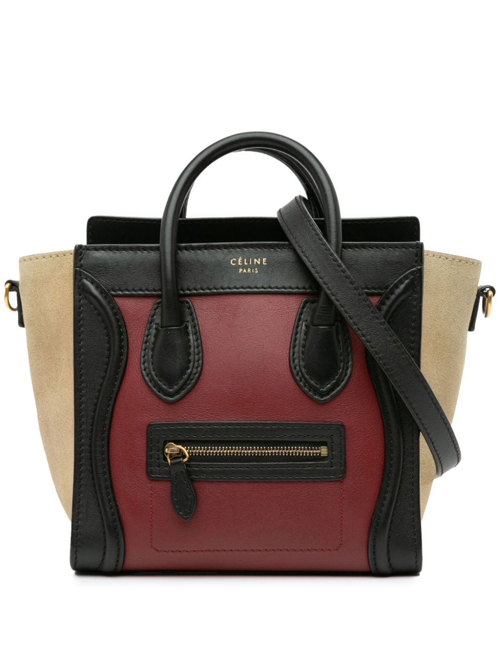 2012 Nano Tricolor Luggage Tote satchel