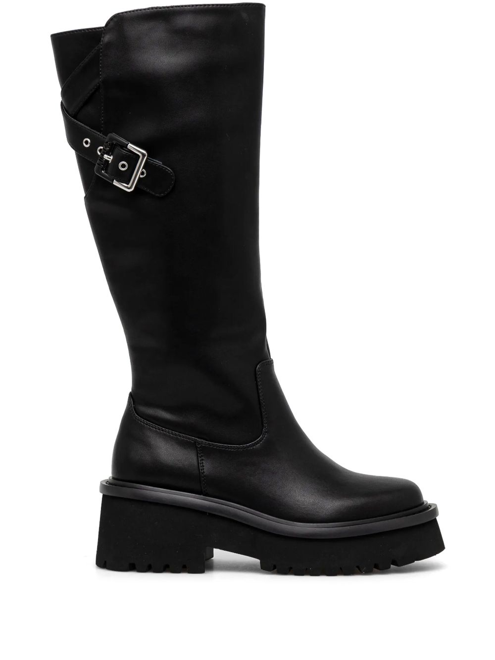 LIU JO leather boots Black