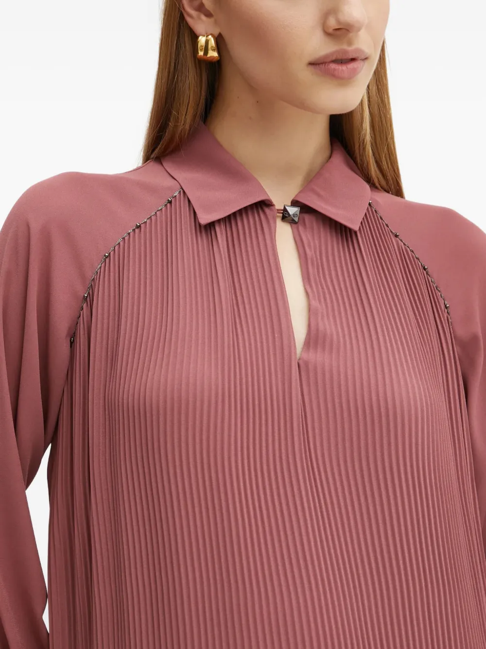 LIU JO Mini-jurk met kraag Roze