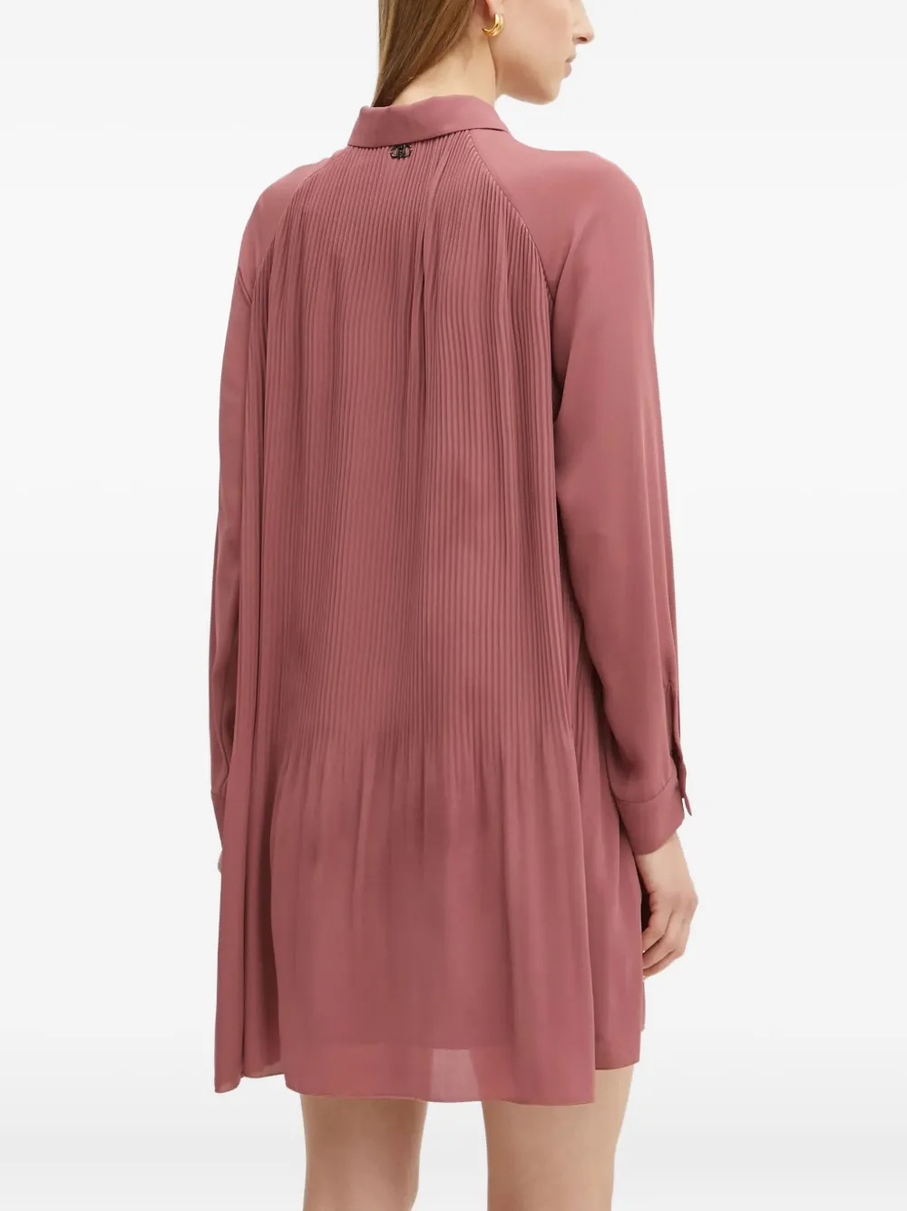 LIU JO Mini-jurk met kraag Roze