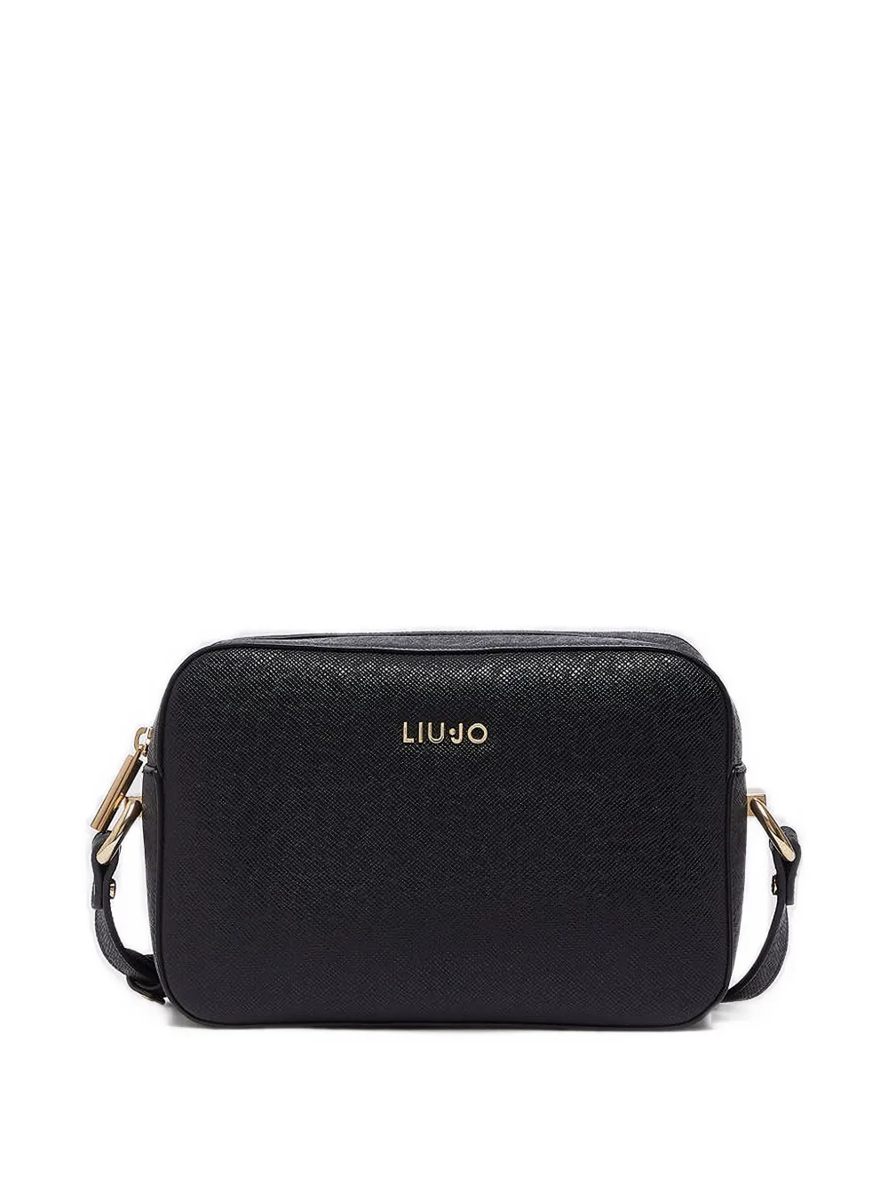 LIU JO logo-lettering crossbody bag - Nero