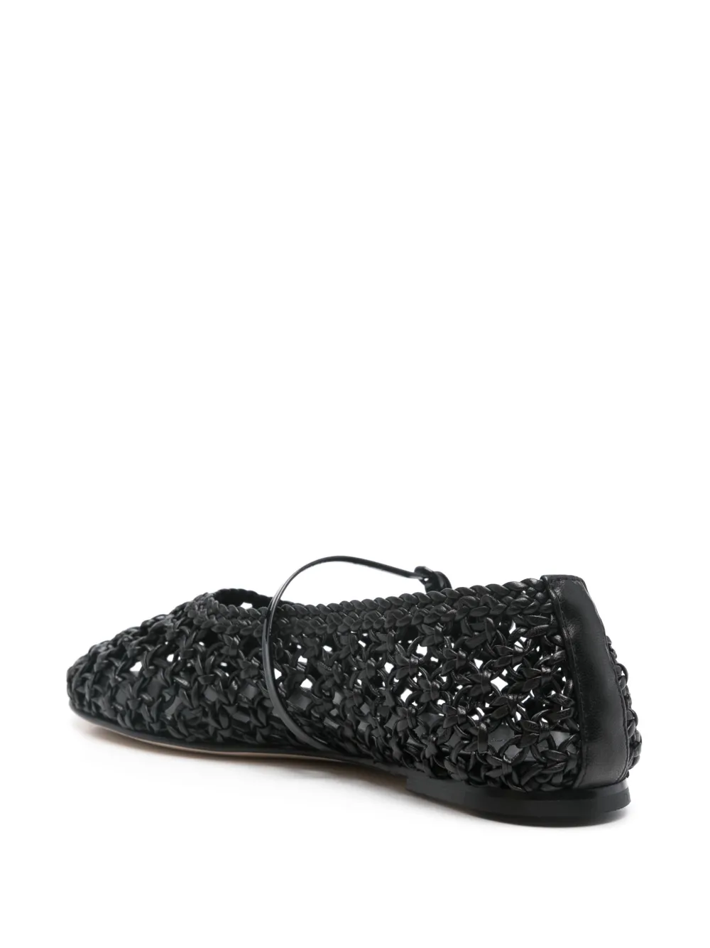 Dear Frances Balla Weave ballet flats Black