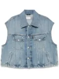 Haikure denim gilet - Blue