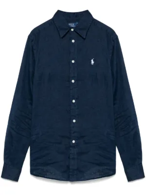 Polo Ralph Lauren ロングスリーブ シャツ | ブラック | FARFETCH JP